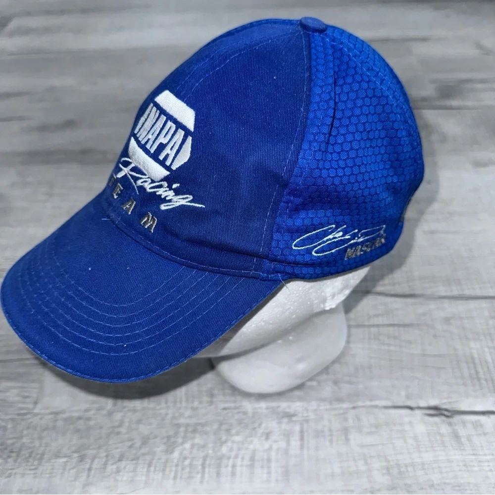 NAPA Racing Team Blue Hat Cap NHRA Arca West NASCAR Outlaws Adjustable Strapback